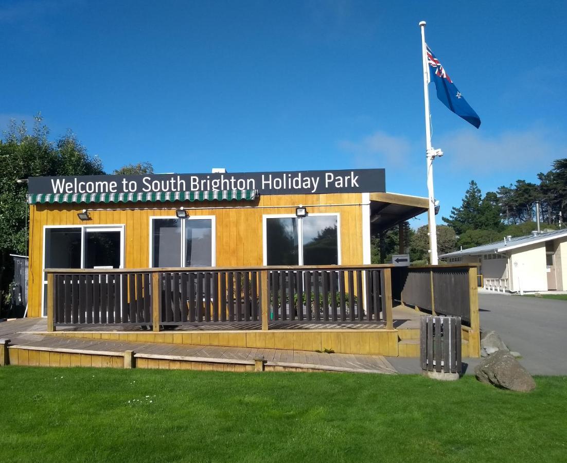 South Brighton Holiday Park Christchurch Exterior foto